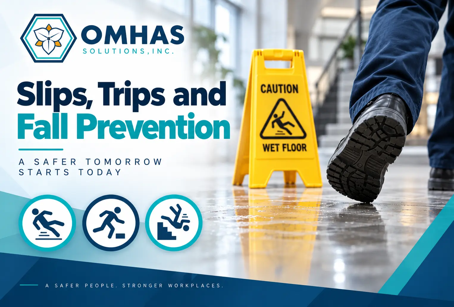 Slips Trips and Fall Prevention OMHAS | Outsourced Management for Health and Safety | Canada